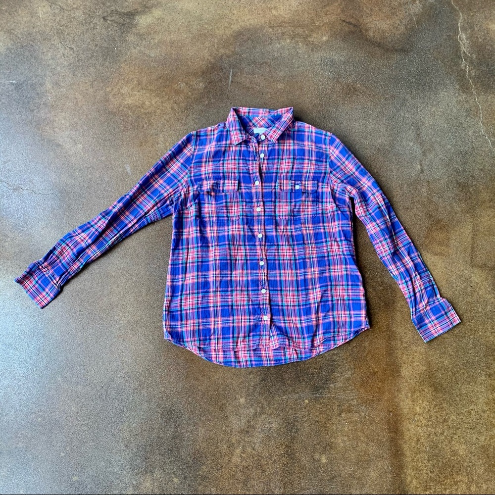 J.Crew Flannel Button Down